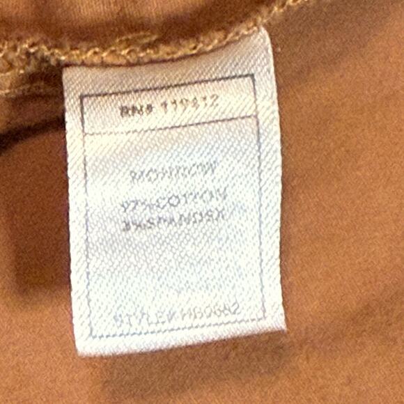 Monrow Women’s Peanut Mocha Brown Elastic Waistband Wide Leg Cargo Pant Small - Picture 12 of 13